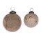 Melrose 12ct Gold Distressed Glass Christmas Ball Ornaments 4" (101mm)